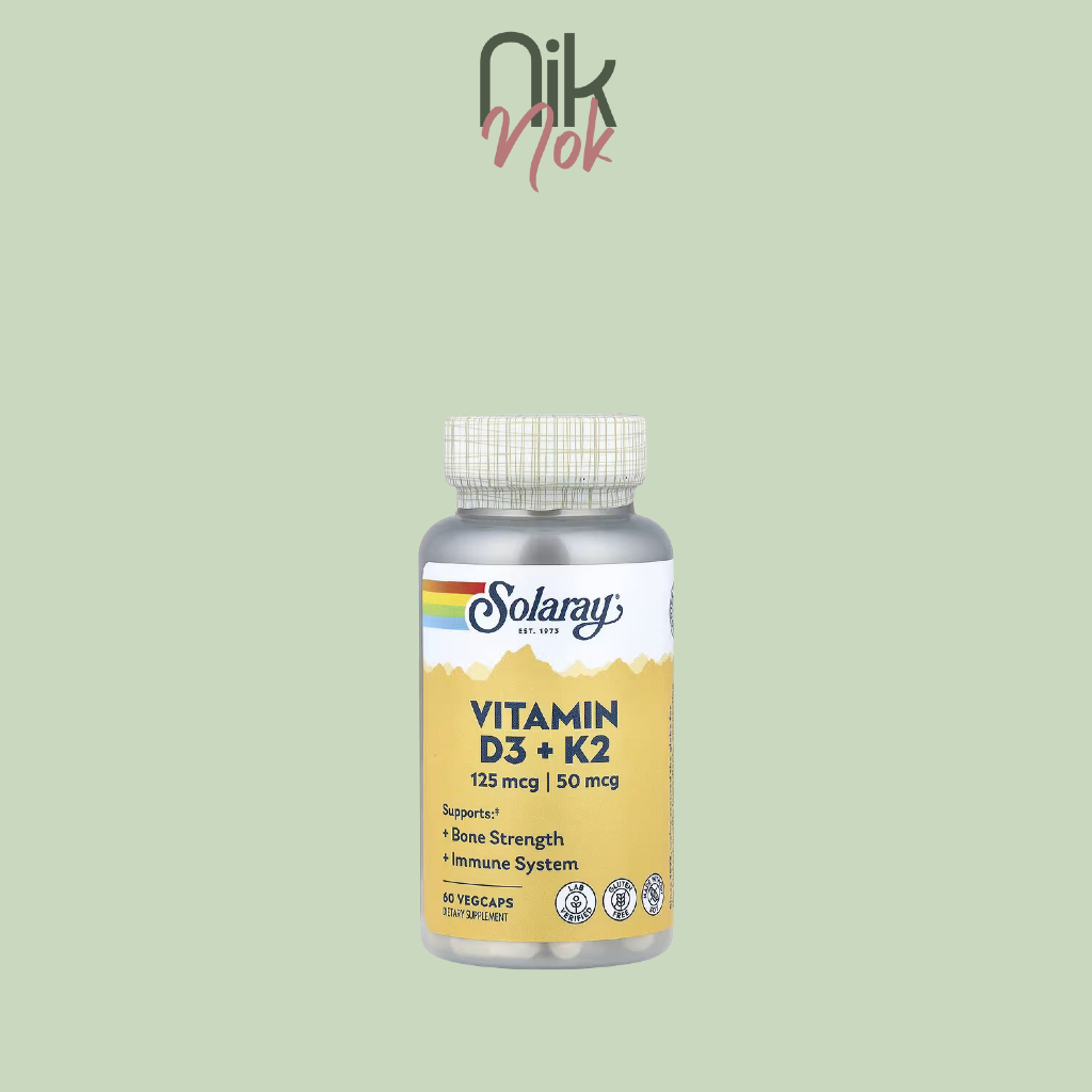 Solaray Vitamin D3 K2 5000iu