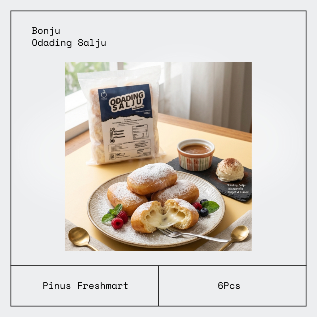 Bonju Odading Mozarella / Odading Mozarela Frozen