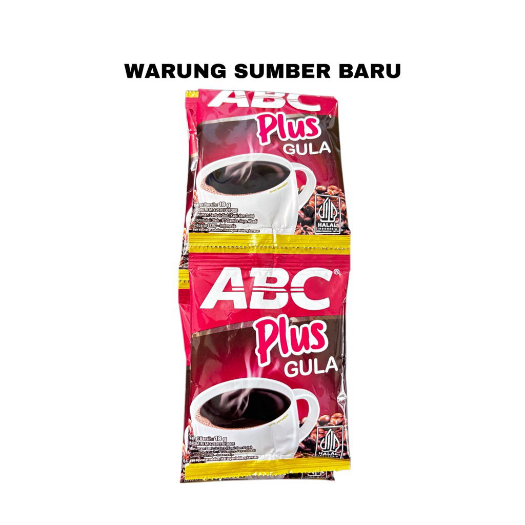 Kopi ABC Plus Gula 1 Renceng