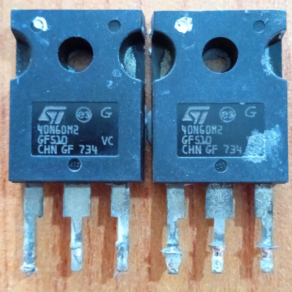 MOSFET 40N60M2 ( 40A 600V ) Cabutan Original Sudah Lulus Tes Normal Harga 1 Pcs