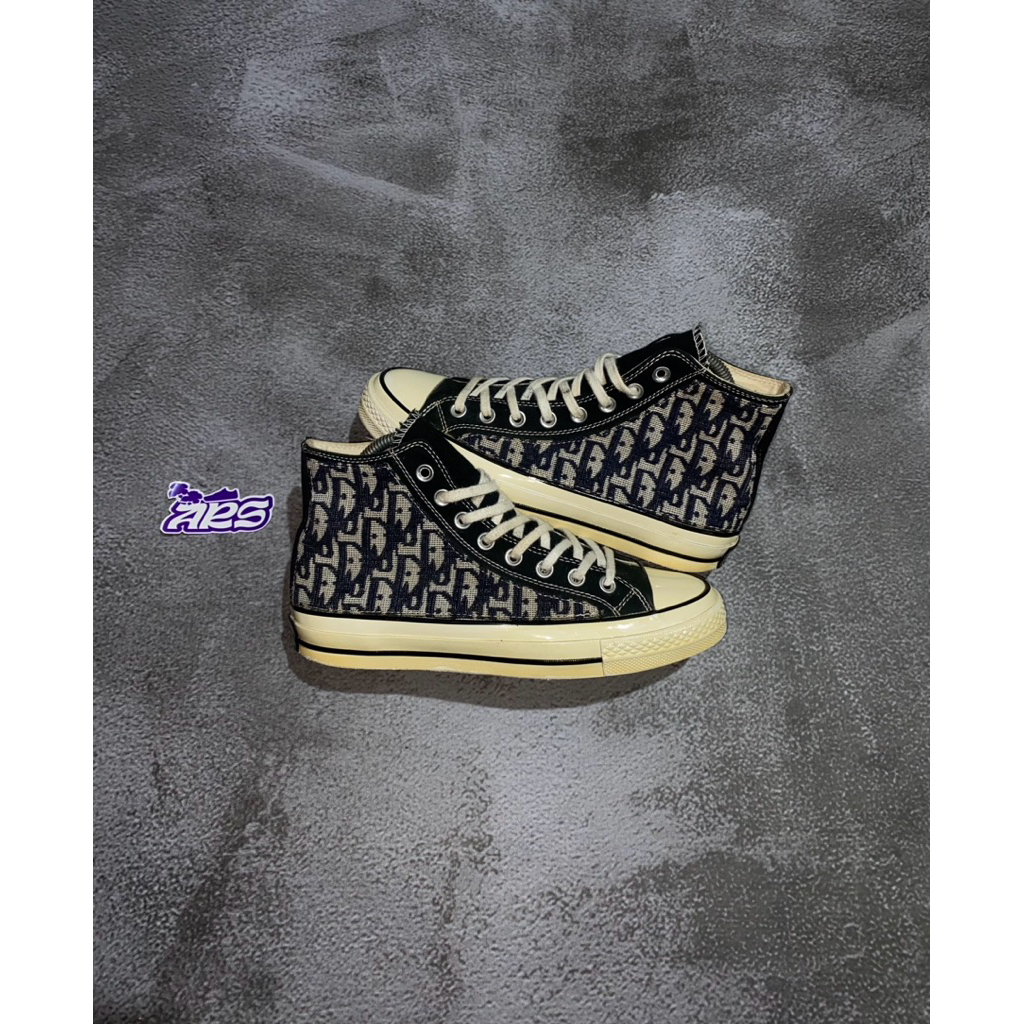converse hi x dior