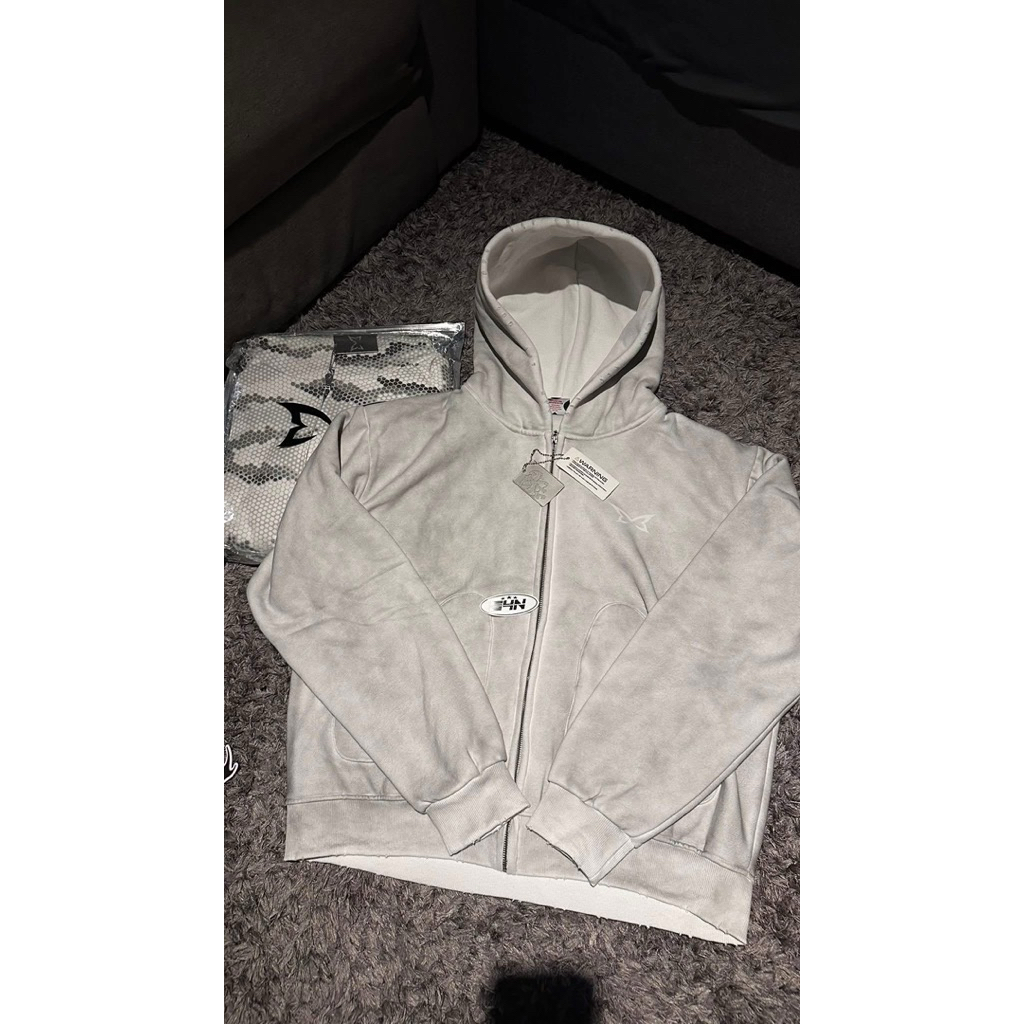 Mertra Hoodie Basic Grey sz L