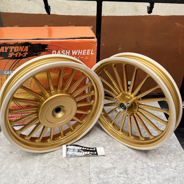 Velg DAYTONA Vario 125/150 Beat KZR Dash Wheel Palang 20 Ring 14