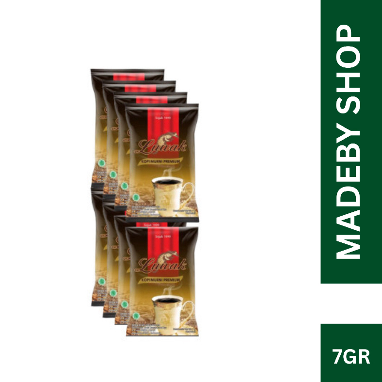 Luwak Kopi Murni Premium 7 Gram/ Kopi Hitam Renceng Murah
