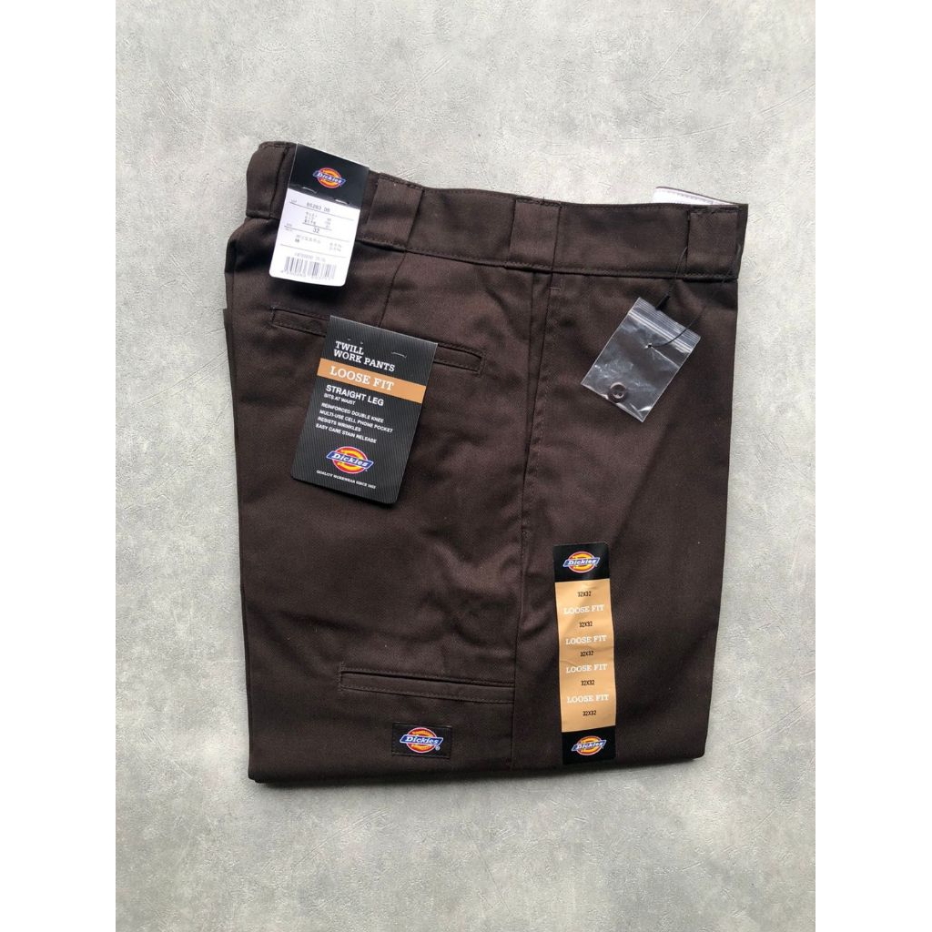 Dickies Double Knee Dark Brown