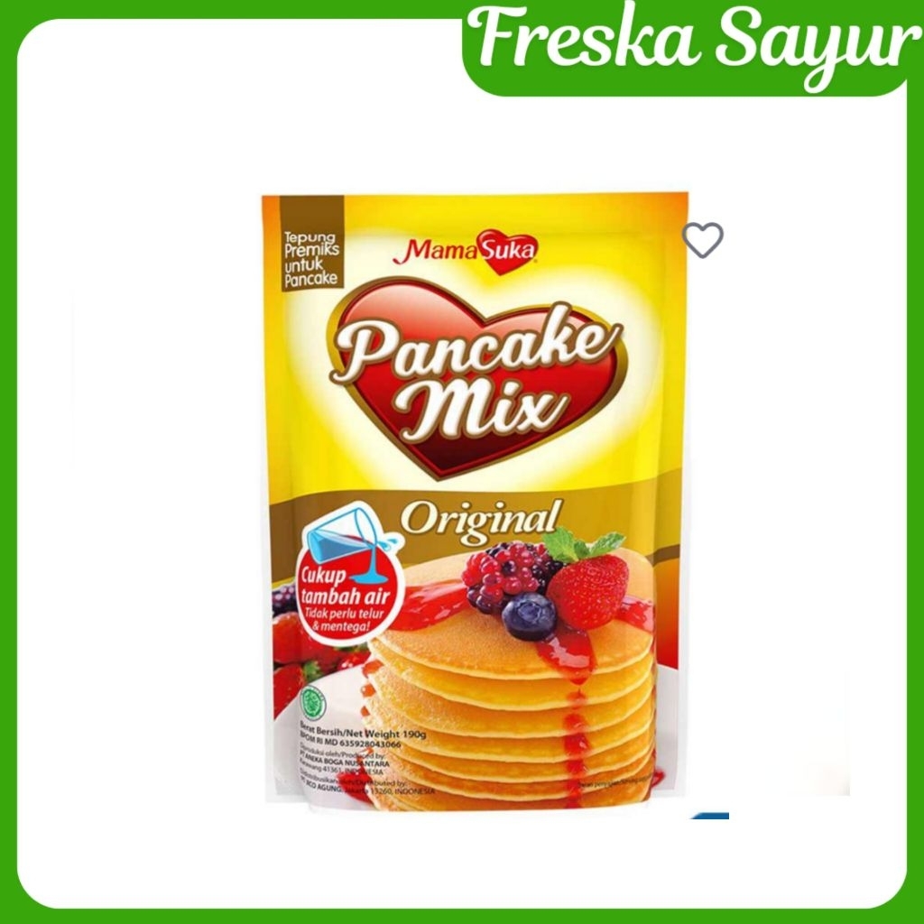 MamaSuka Pancake Mix Original 190 gr