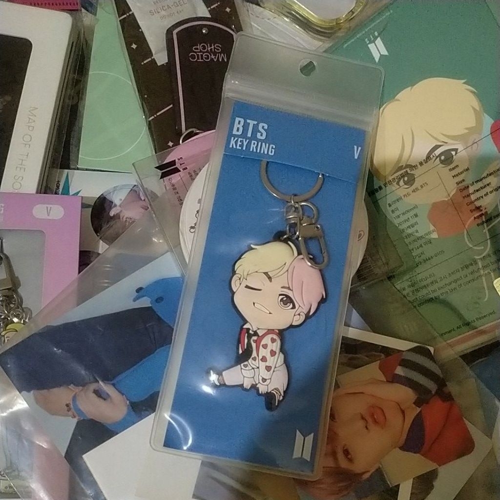 Official House of BTS Keyring V Tinytan