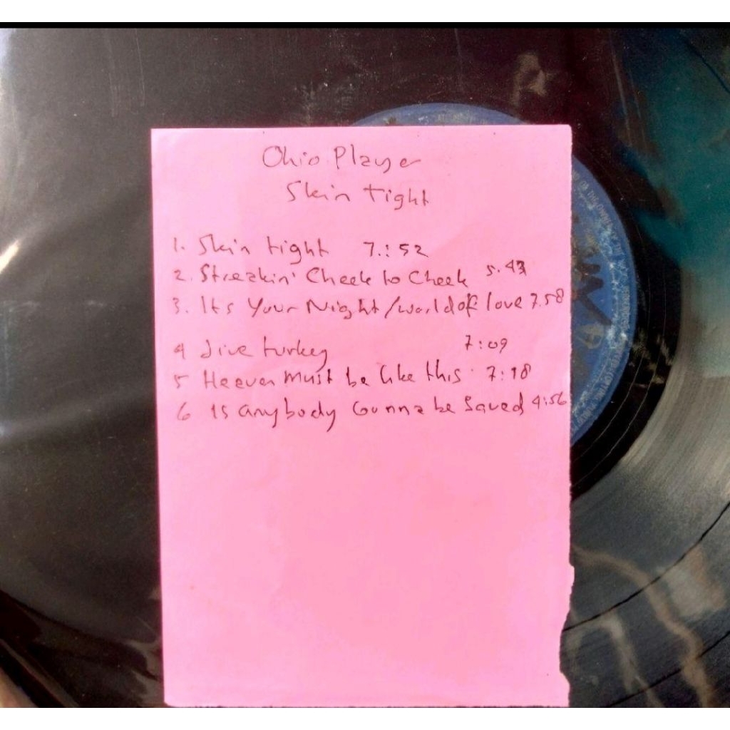VINYL PIRINGAN HITAM 12 OHIO PLAYER