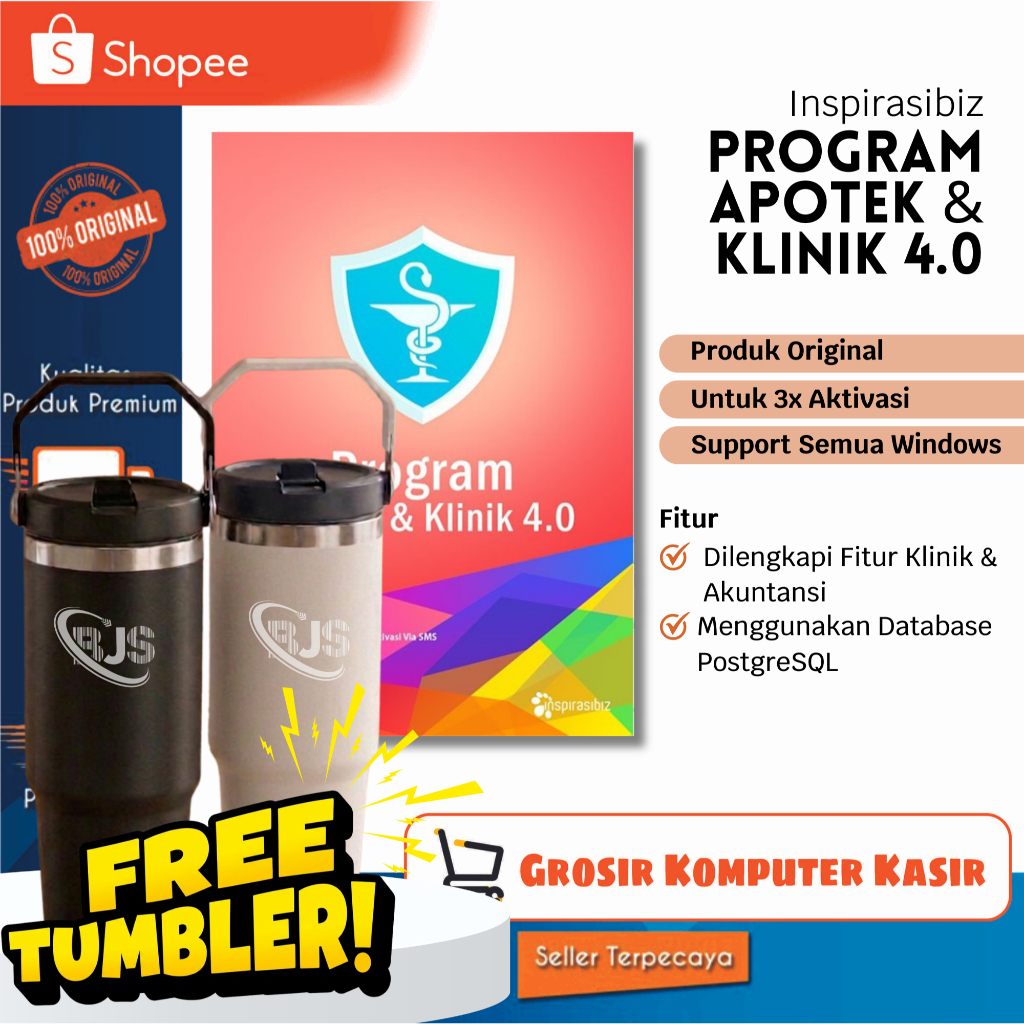 Program Apotek | Program Apotek dan Klinik | Program Apotek dan Klinik 4.0 | Program Kasir Apotek | 