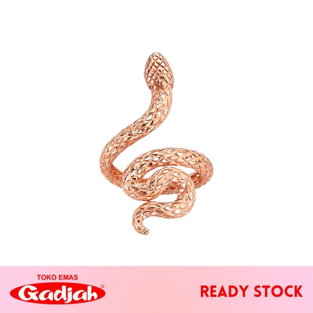 Cincin Emas Ular Sanca - Toko Emas Gadjah