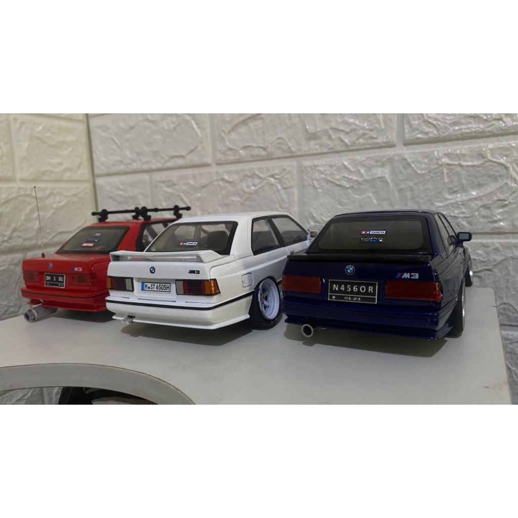 diecast bmw e30 skala 24 custom ceper