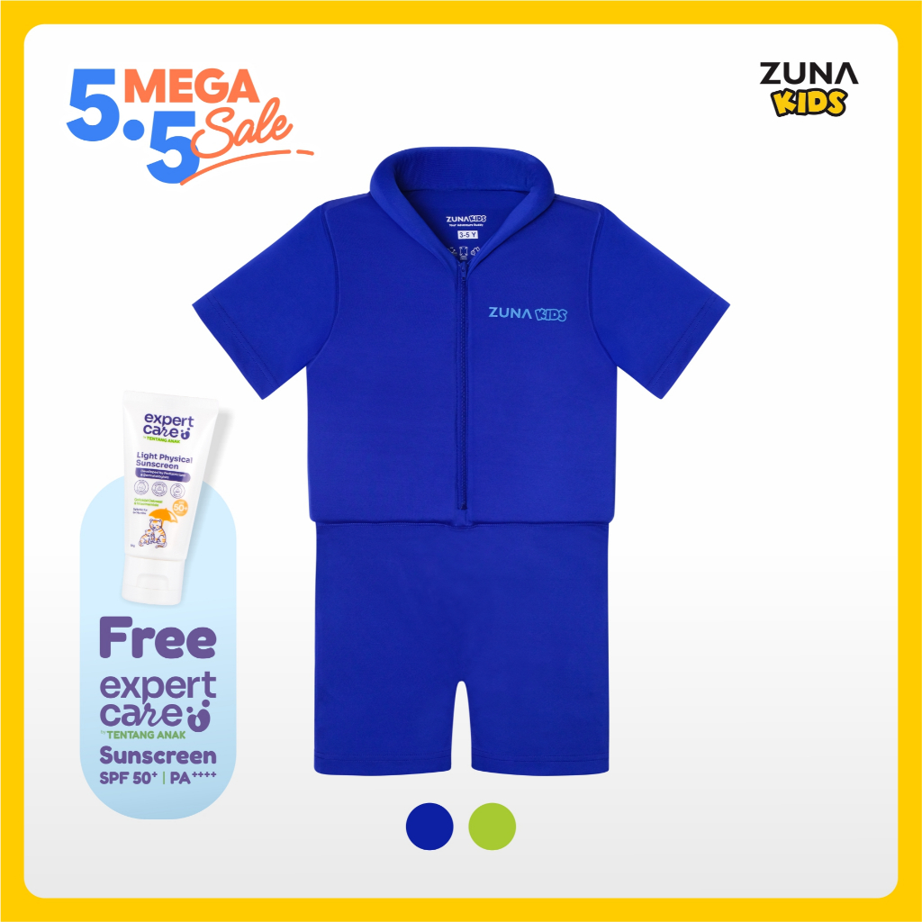Zuna Kids Splash Floating / Baju Renang Pelampung Anak Usia 1 - 5 Tahun