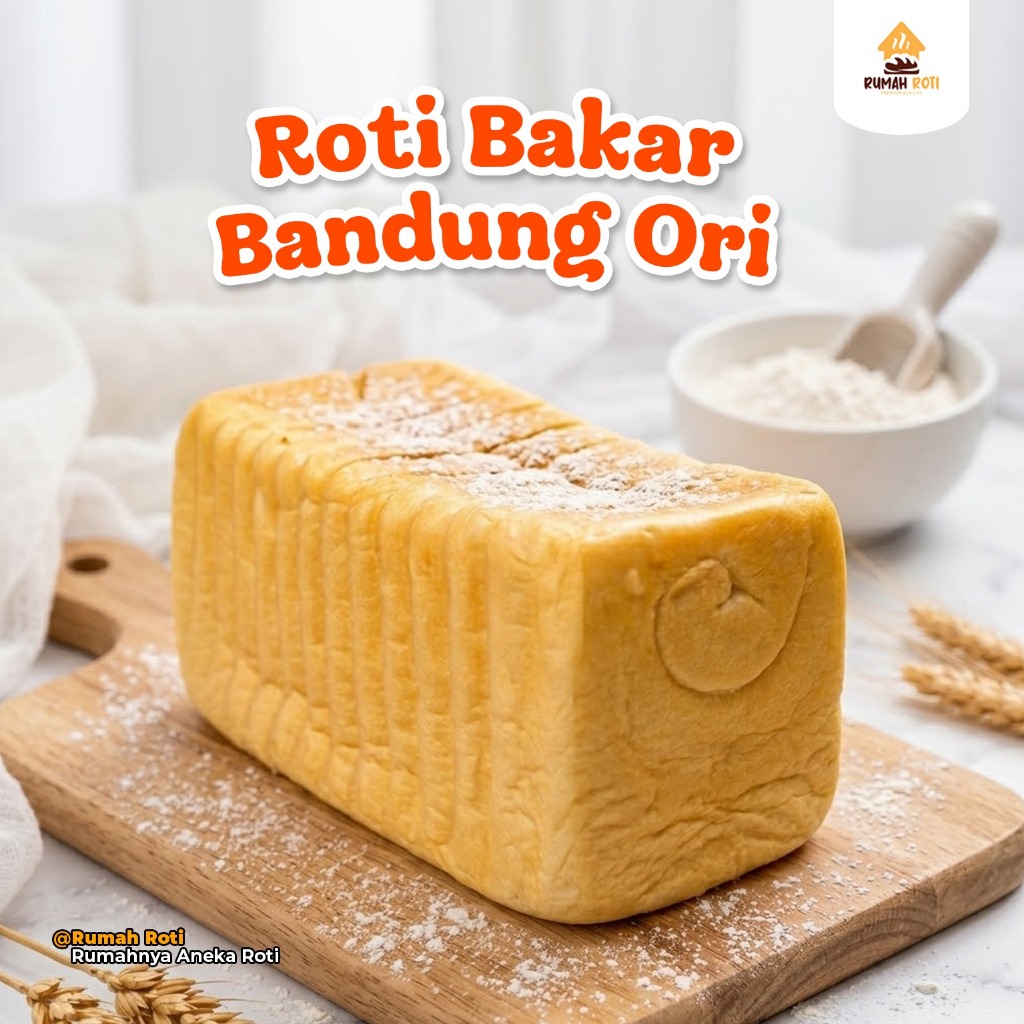 Roti Bakar Bandung Original Isi 2 Pcs Super Lembut Premium