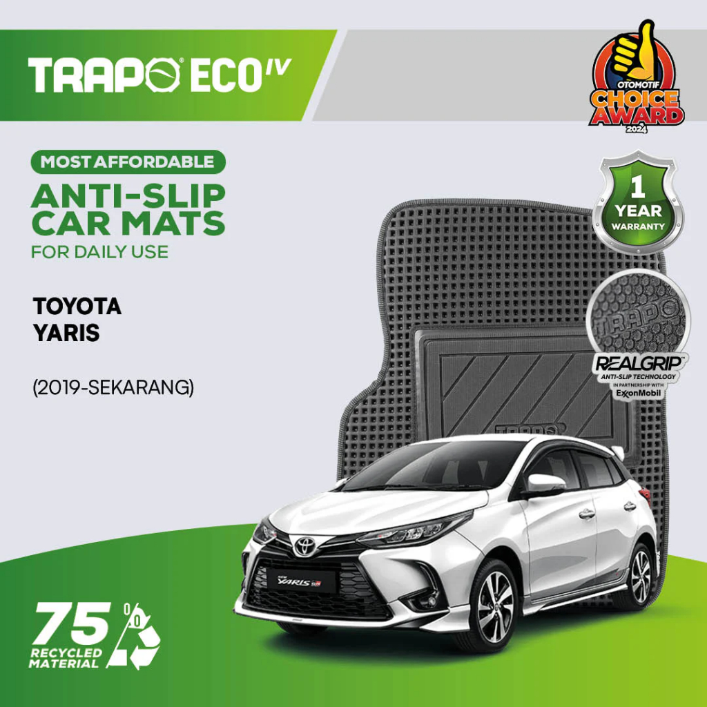 Karpet Mobil Trapo Eco IV Toyota Yaris (2019-2020)