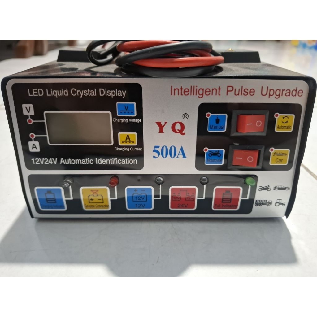 Charger aki motor dan mobil