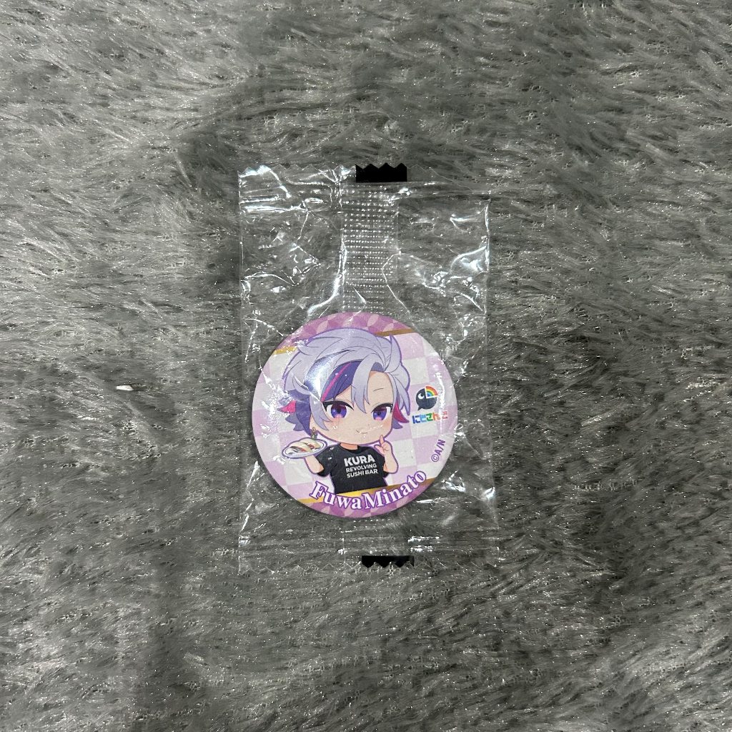 [OFFICIAL MERCHANDISE] Pin: Nijisanji Kura Sushi Fuwa Minato