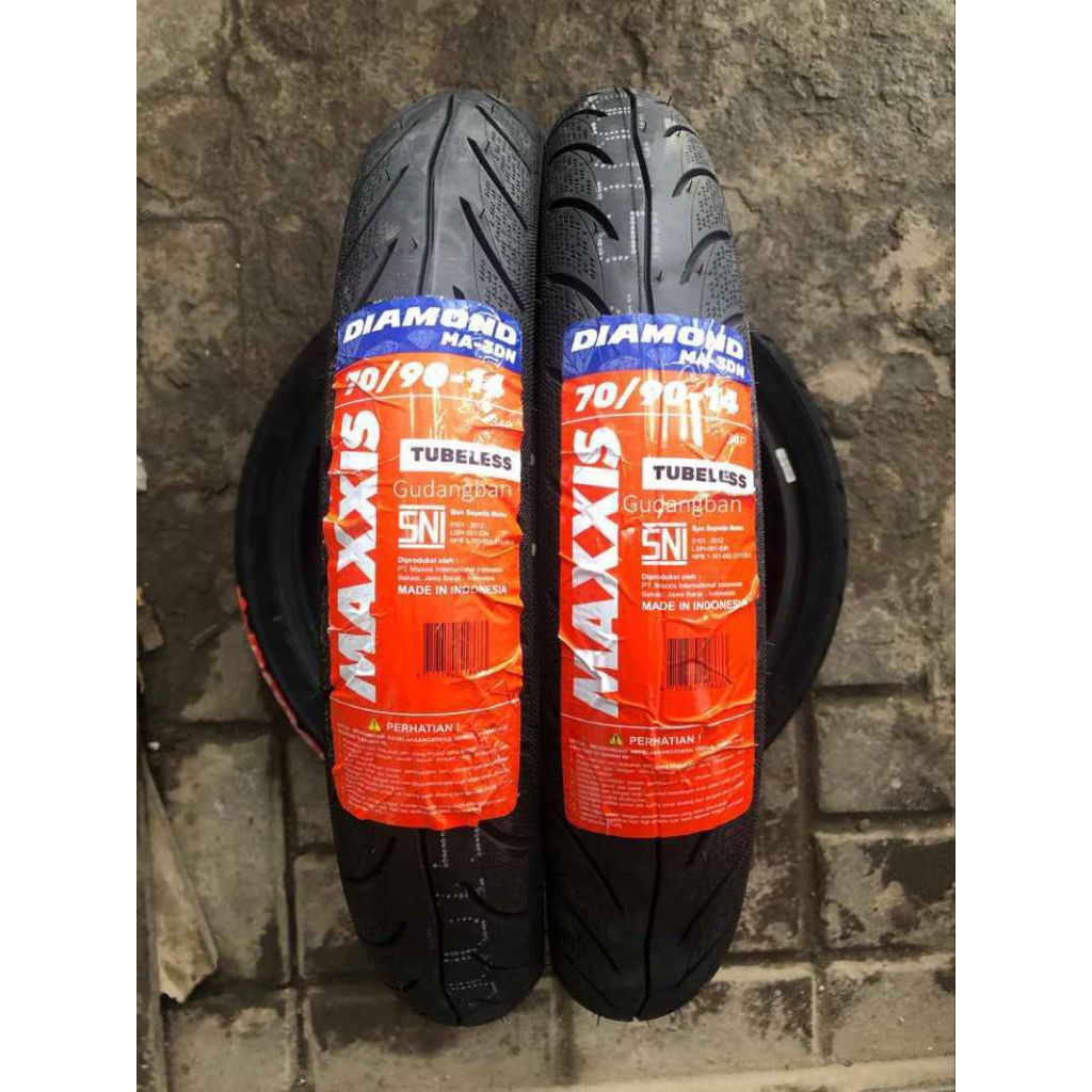 ban motor maxxis diamond ring 14 ukuran 70/90