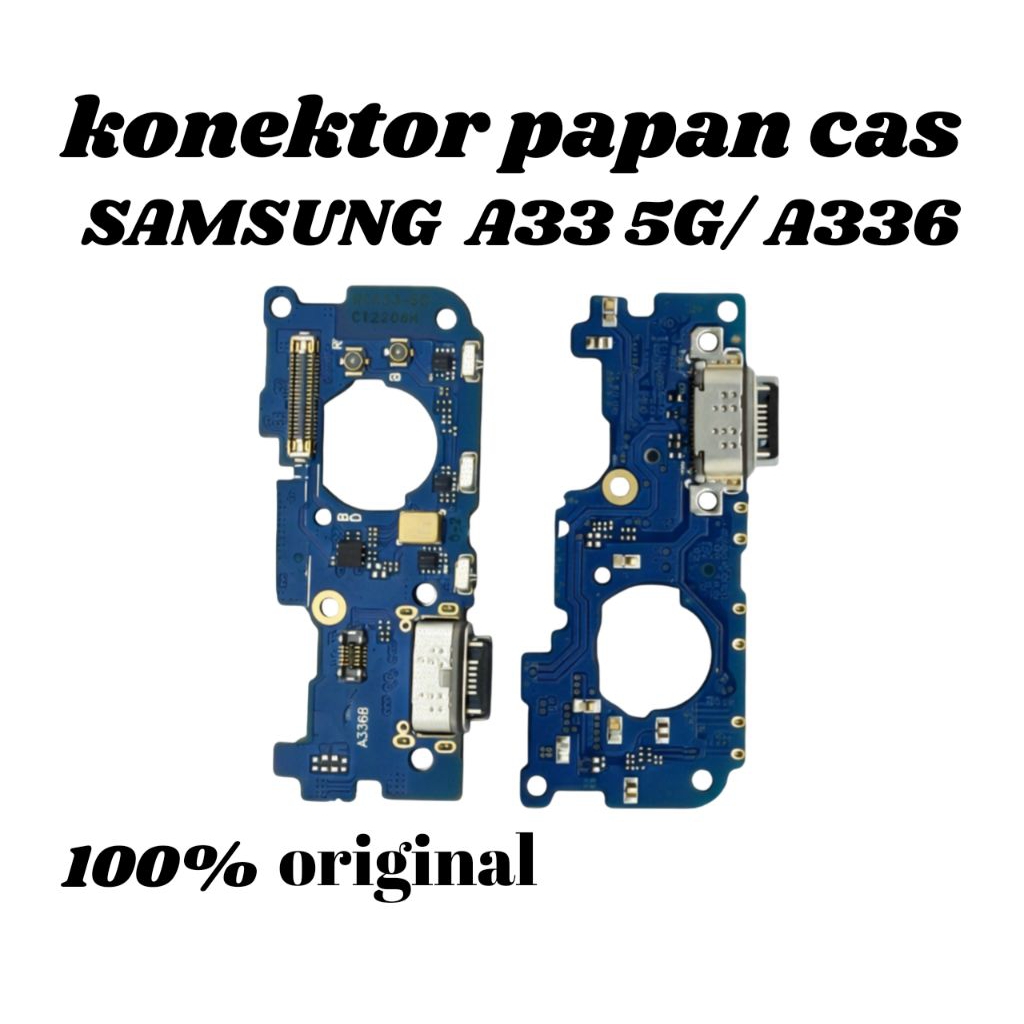 KONEKTOR PAPAN CAS SAMSUNG A33 5G / A336 ORIGINAL PENGGANTI KONEKTOR PAPAN CAS