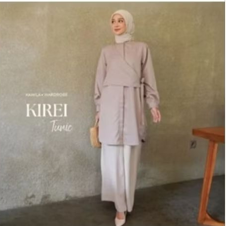 HEI BY HIJABFEST BARU bukan preloved kirei tunik by kamila wardrobe tunic atasan kemeja