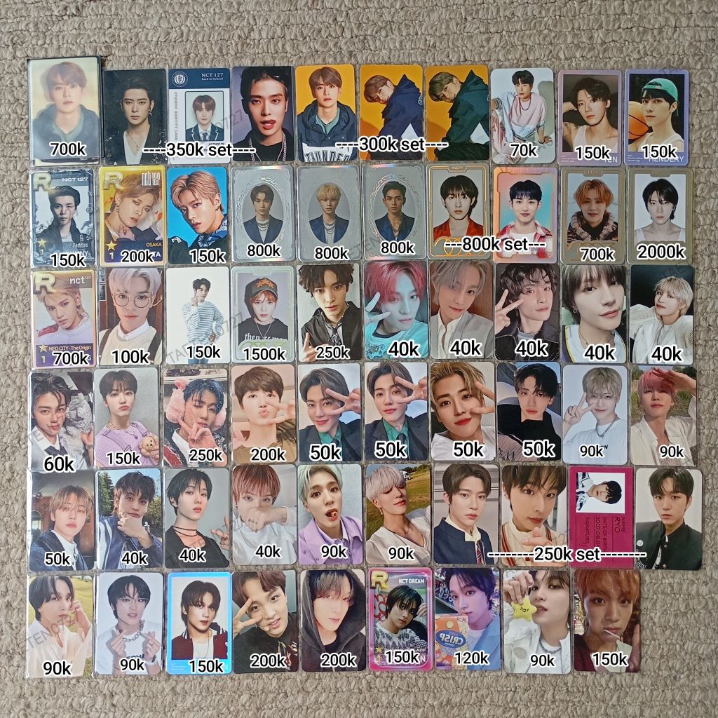 nct 127 dream wish wayv rare pc syb resonance special yearbook golden age stc season greeting lentic