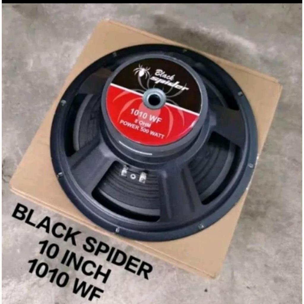 SPEAKER KOMPONEN BLACKSPIDER 1010WF 10" / WOOFER BLACK SPIDER 1010 WF 10INCH
