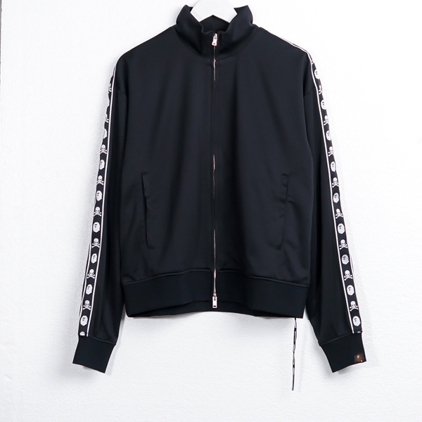 Jaket MASTERMIND X BAPE BAND TAPE SHOULDER ZIP JACKET 100% ORIGINAL