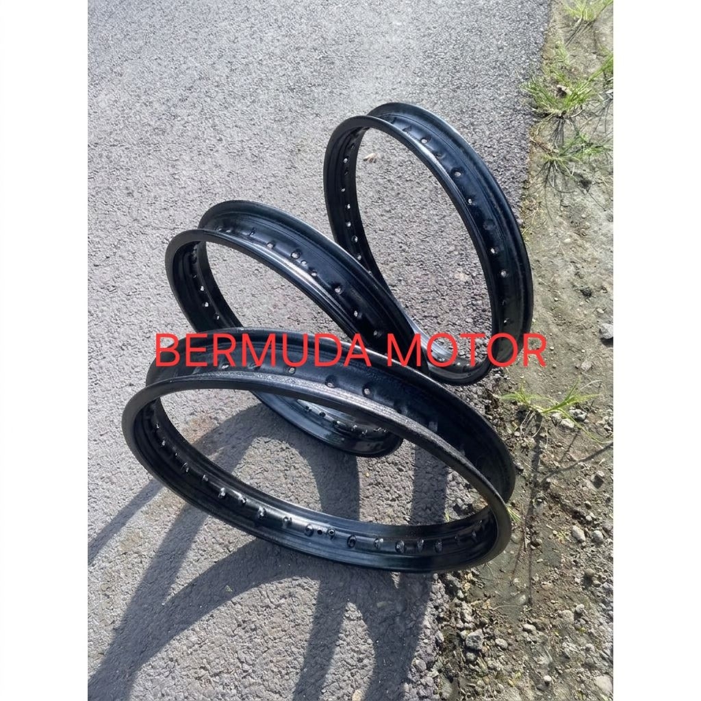VELG PELEK PELK DID HM RIM HITAM BESI 17 x 120 140 160 185 215 250 ORIGINAL COPOTAN MOTOR