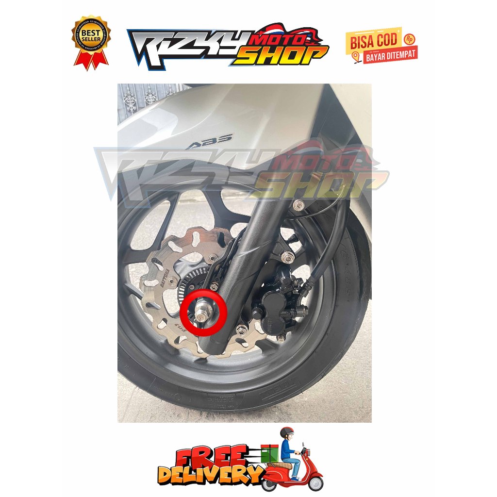 AS RODA VELG RODA DEPAN MODEL H-2 PCX 160 STYLO ADV VARIO 160 150 LOKAL CBU NEW OLD ABS CBS TAHUN 20