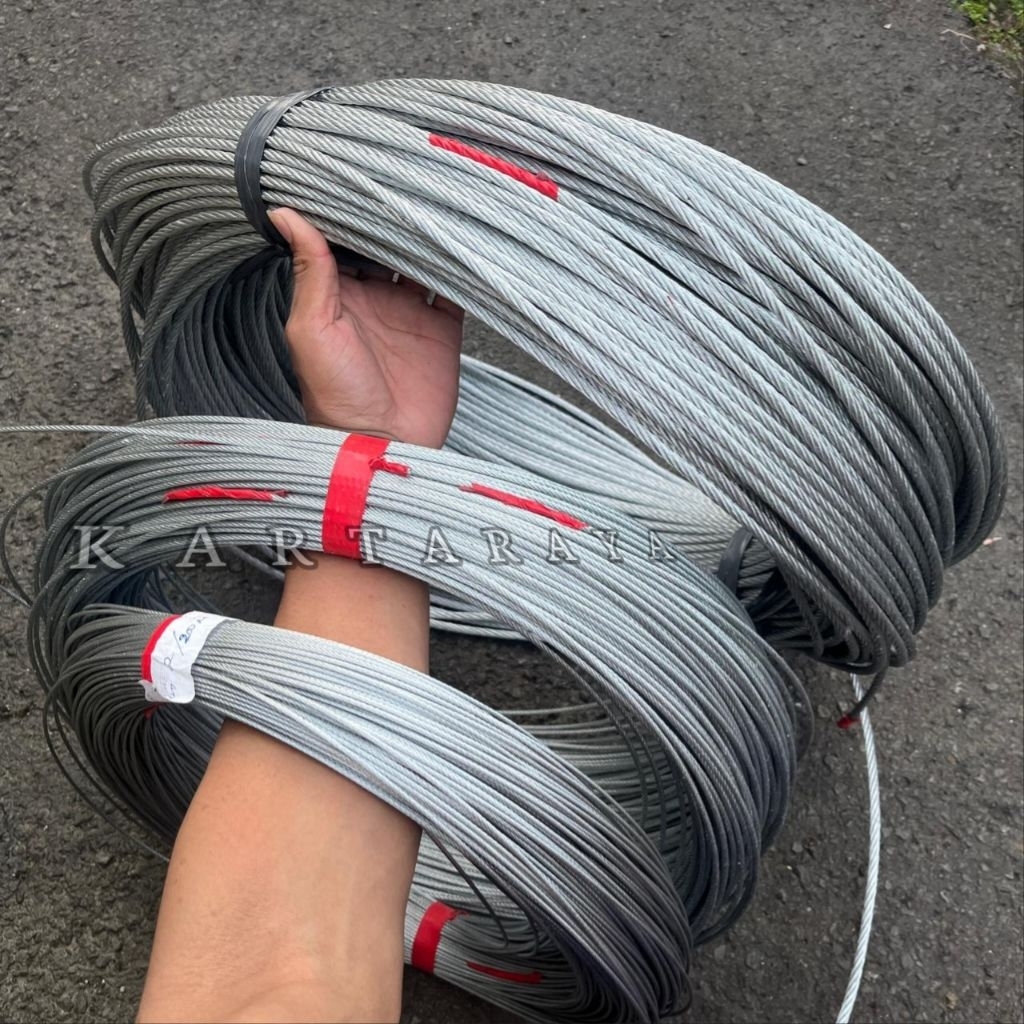 Kawat Seling Staenless 0.5mm 1mm 1.5mm 2mm 3mm  Seling Stenlestel