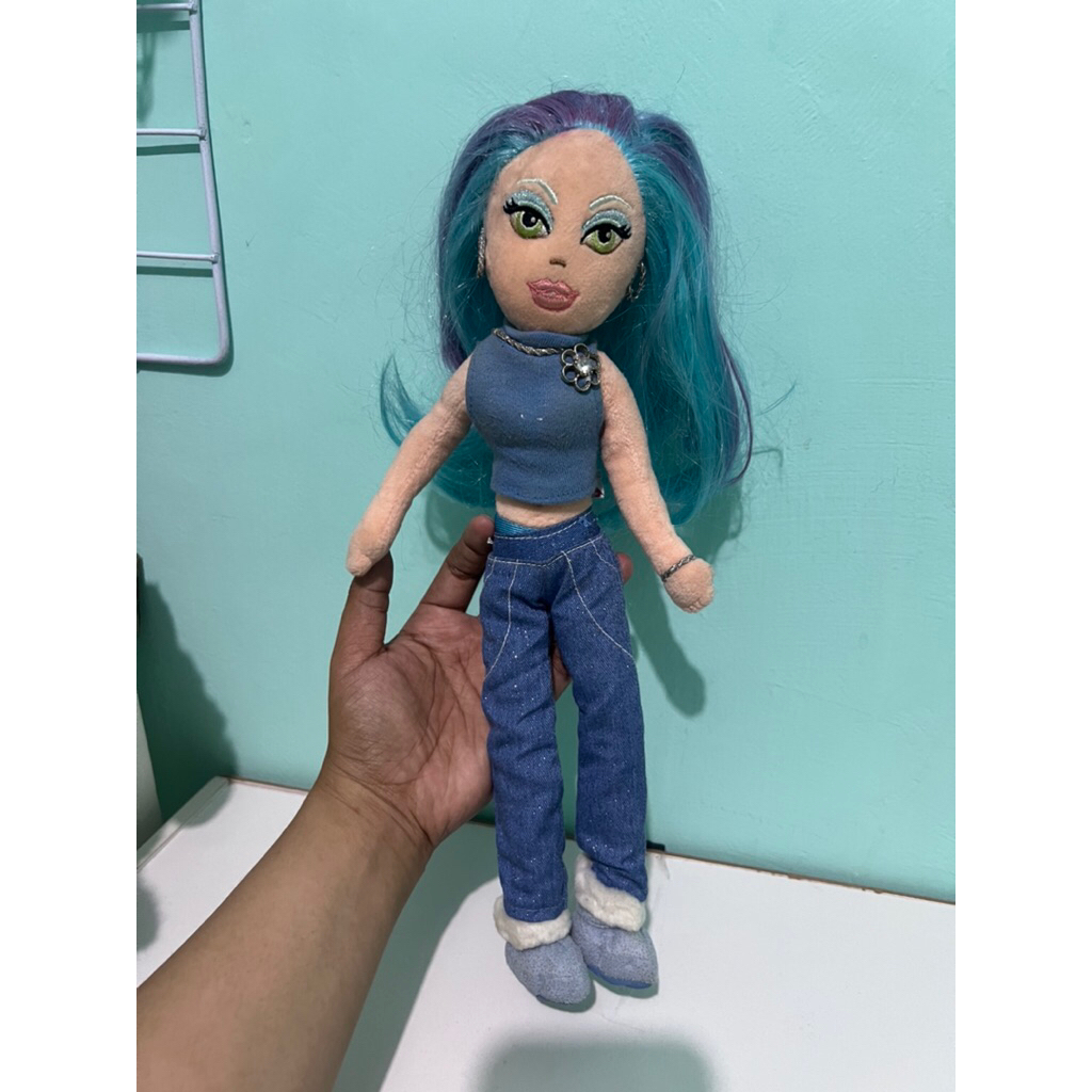 Boneka Ty girls boneka cewek rambut biru boneka cewek cantik brand ty