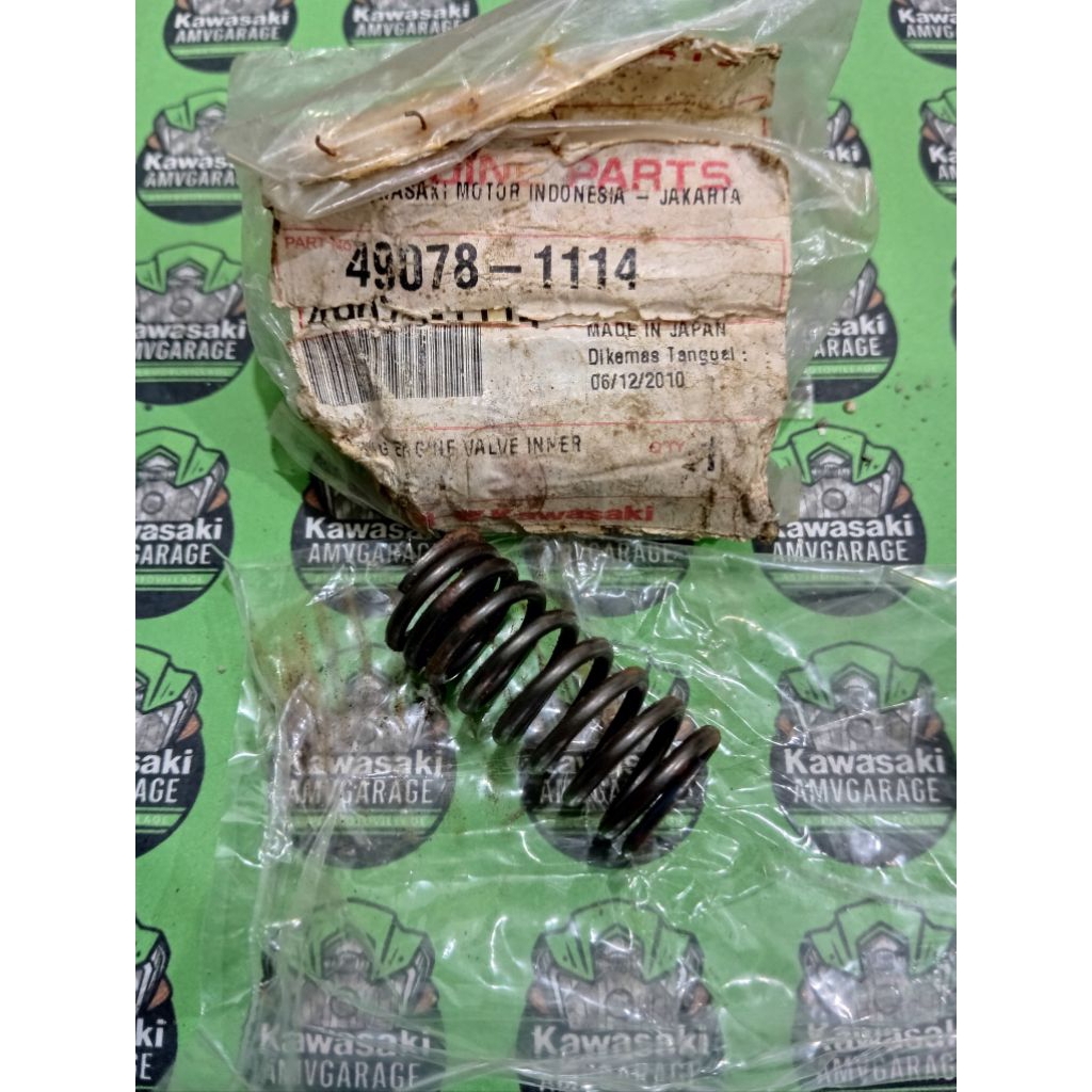 per klep dalam KLX25 original spring Valve inner KLX250 49078-1114