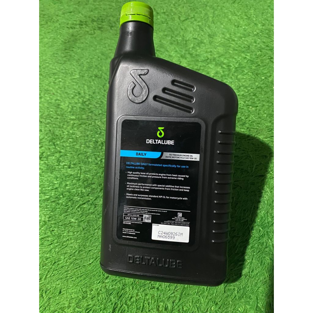 Oli Motor Matic Deltalube Daily 757 800ml 10w-40 sport manual 0,8l premium deltalube