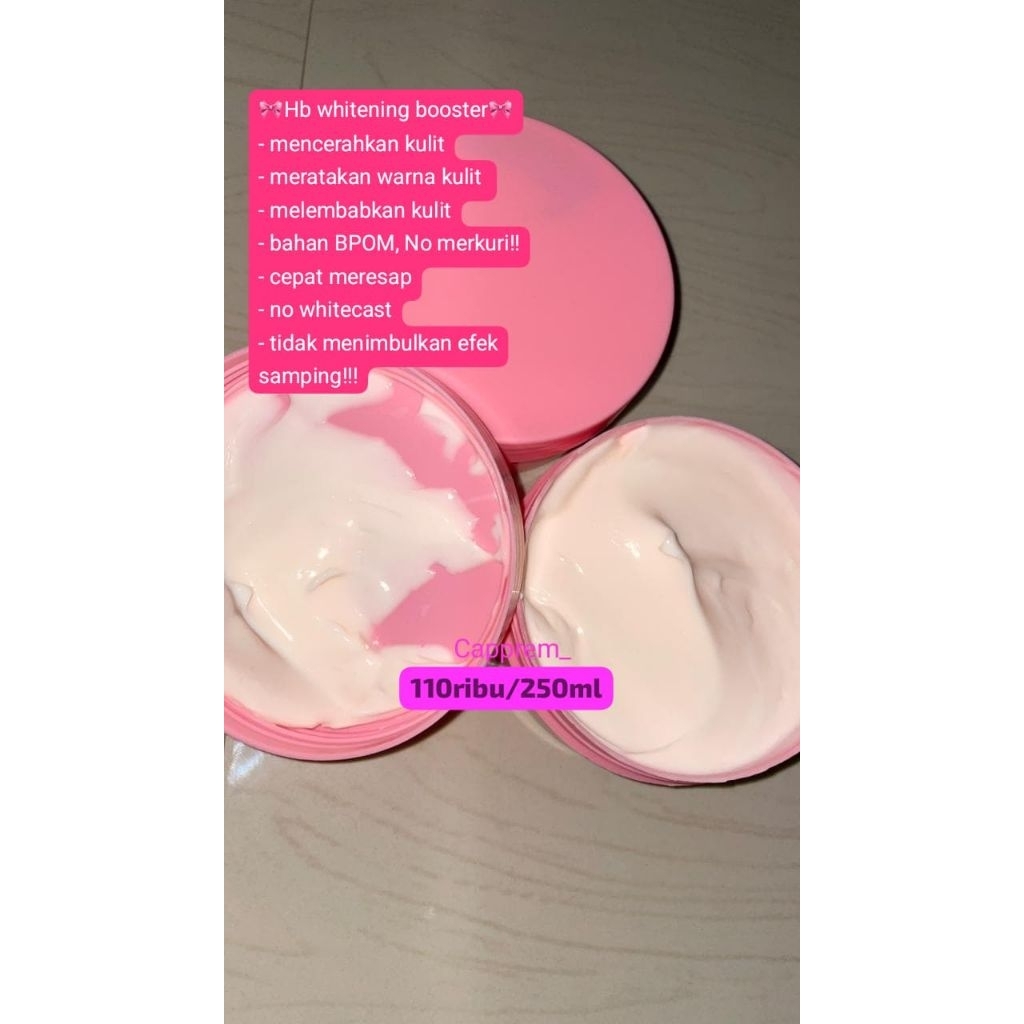 hb whitening booster