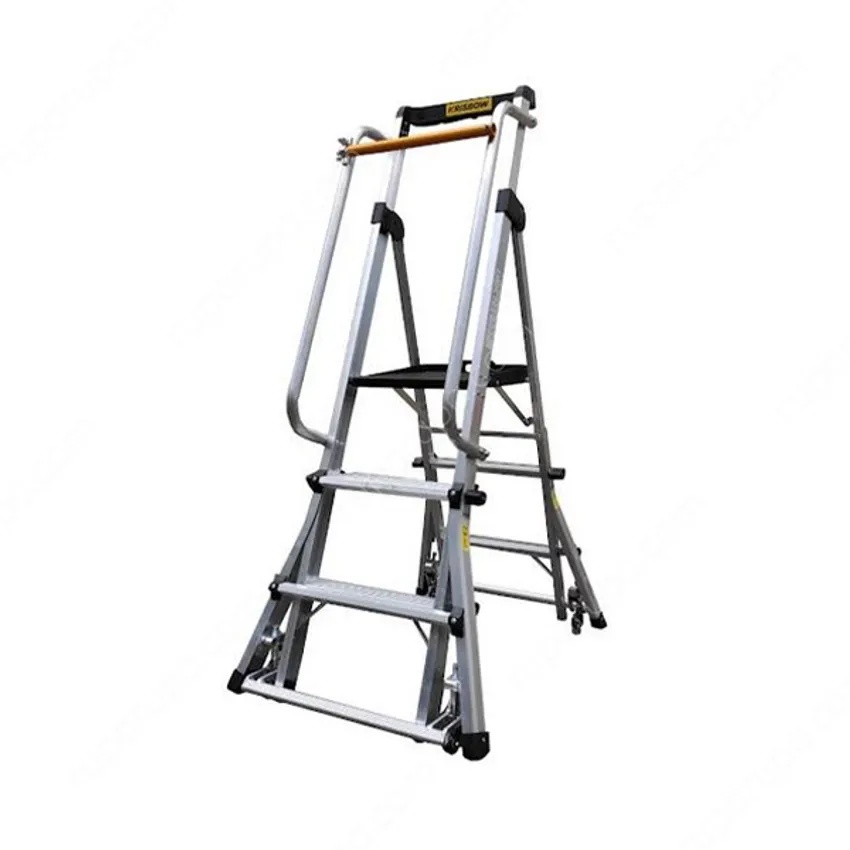 Tangga Aluminium Rolling Multi 4×2 Step 1.1 Meter Krisbow Prlrm1108