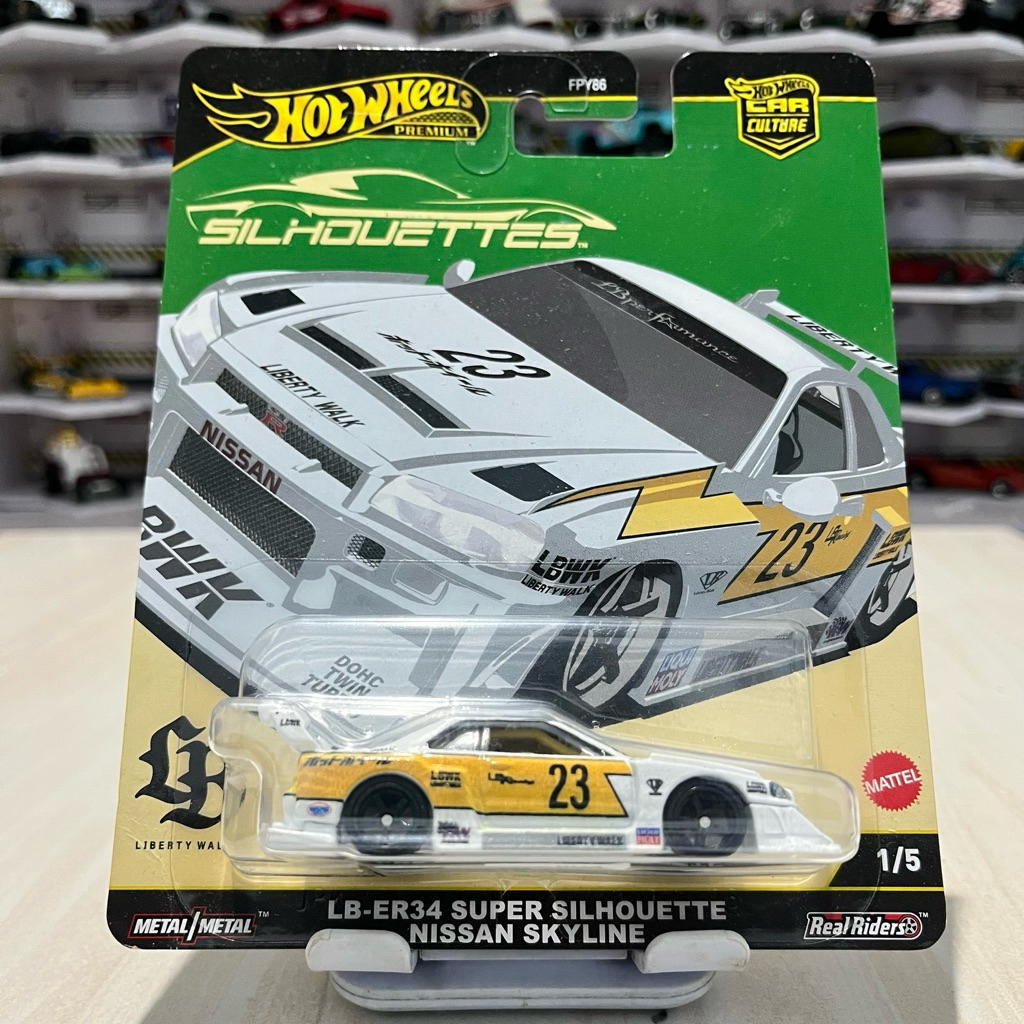 Hotwheels LB ER34 Super Silhouette Nissan Skyline