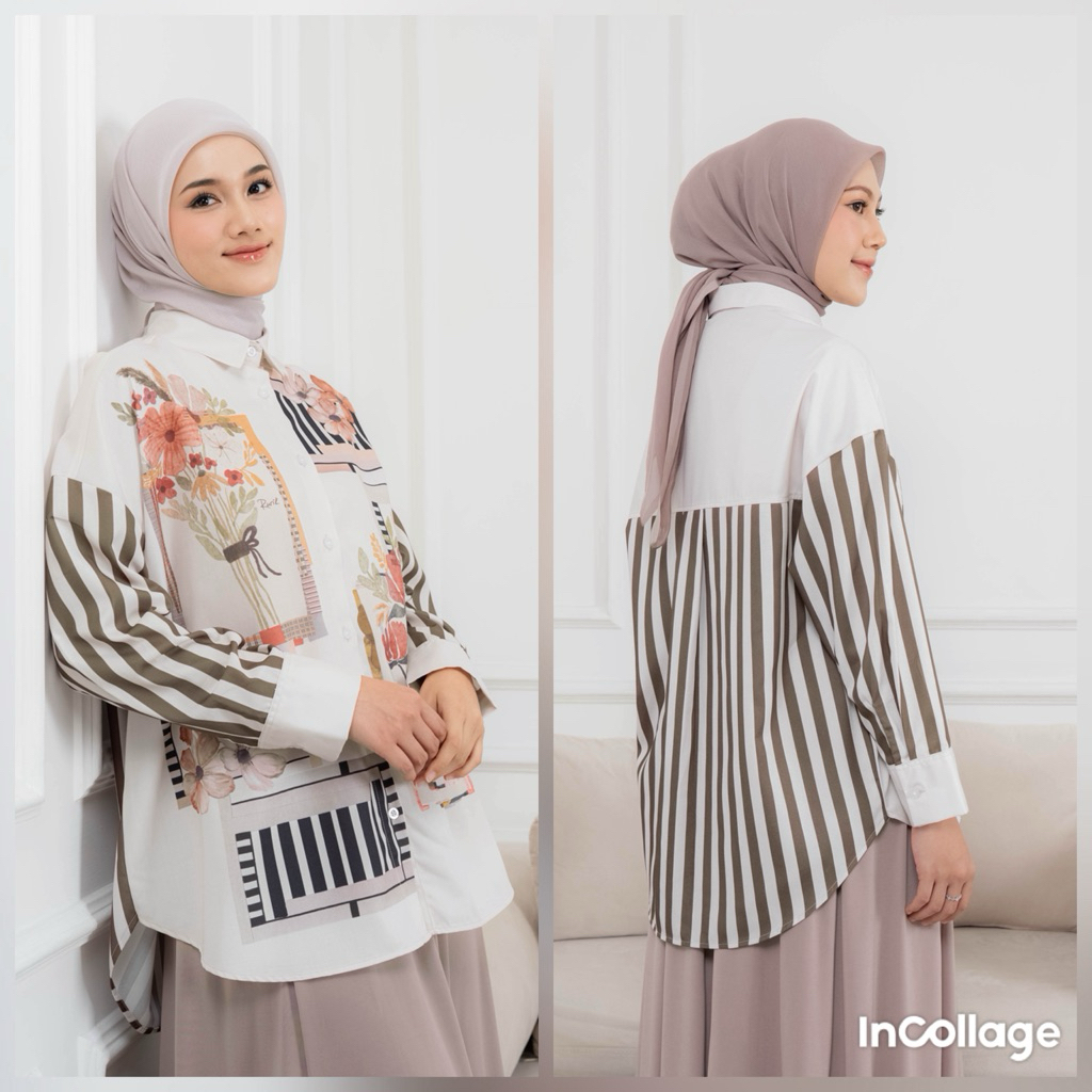 RURIK // Daniella .Nareza Print shirt Rurik