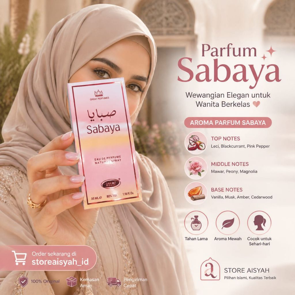 parfum sabaya untuk oleh-oleh haji umroh