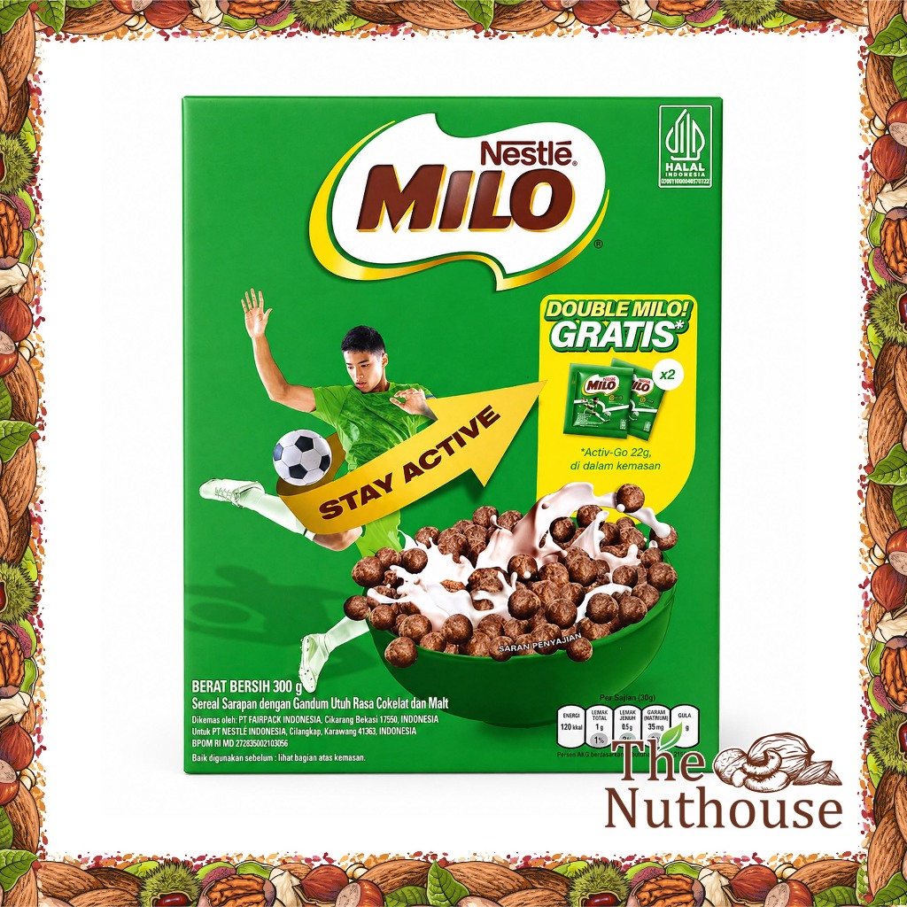 Nestle MILO Cereal Box 300gr [HALAL]