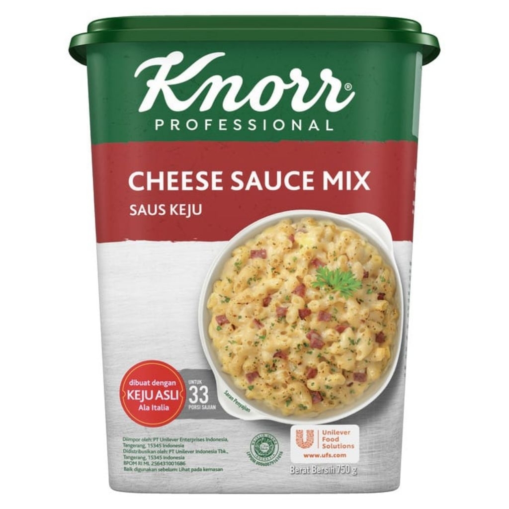 KNORR CHEESE SAUCE MIX 750g