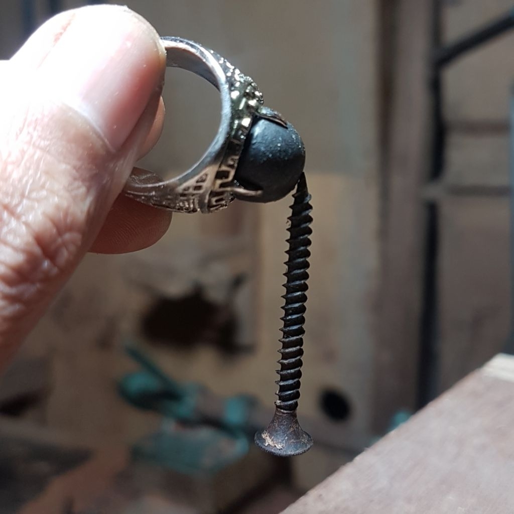 Cincin Batu Badar Kursani | Cincin batu nempel besi nempel magnet