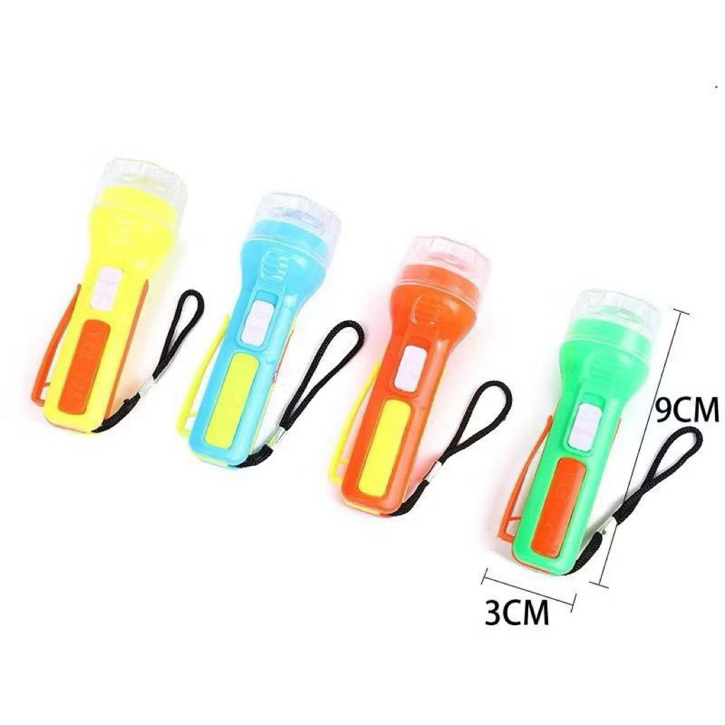 [1 pcs] Gantungan Senter Besar LED || Mainan Gantungan Kunci Senter