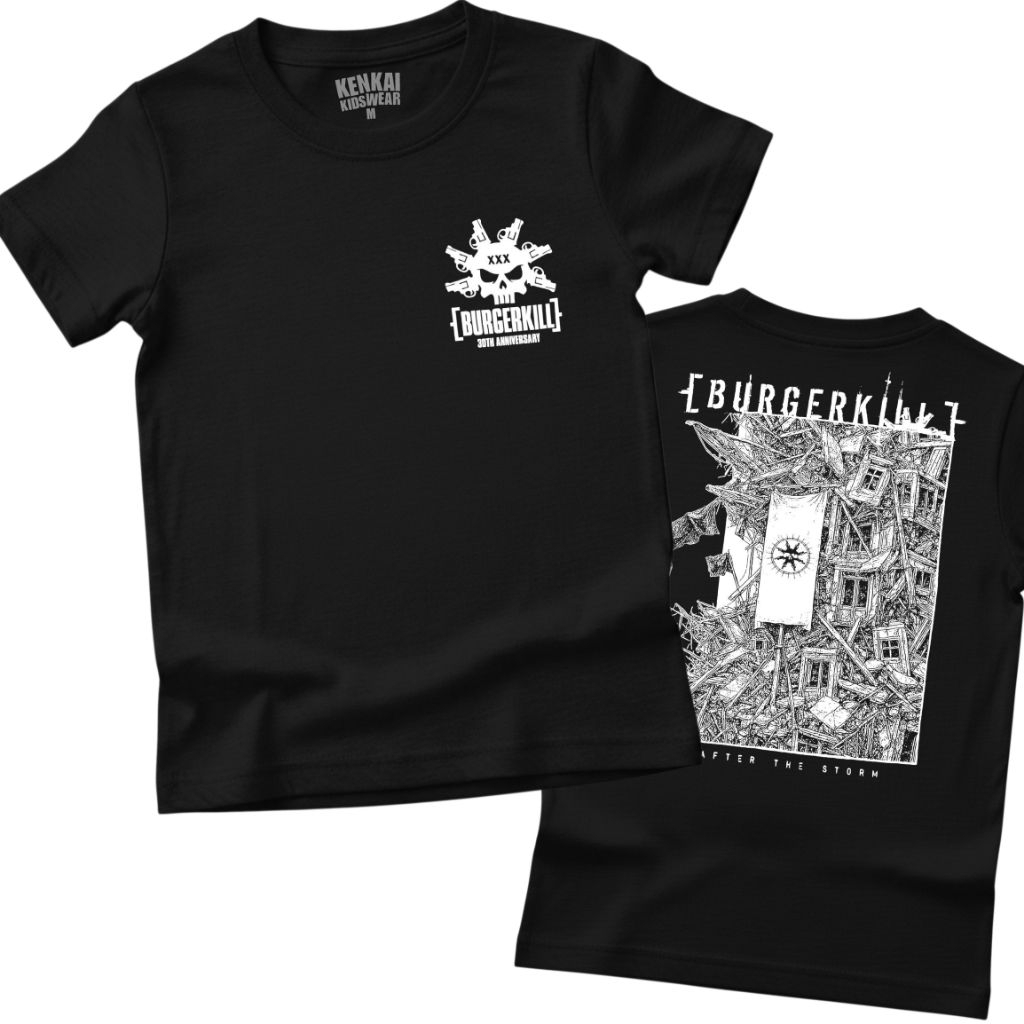 Kaos Band Anak burgerkill after the storm