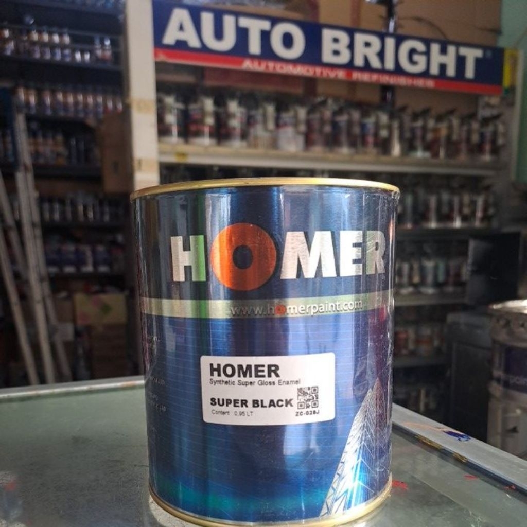 Syntetic cat minyak Hitam Homer super black