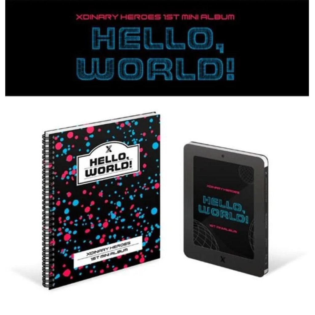 READY STOCK OFFICIAL XDINARY HEROES HELLO WORLD PHOTOBOOK