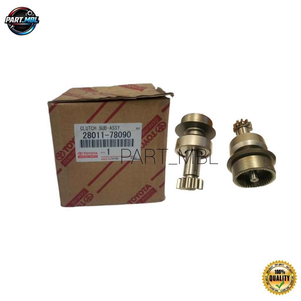 BENDIX STARTER HINO LOHAN 28011-78090 TOYOTA GENUINE PARTS