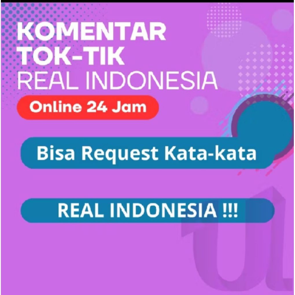 KOMENTAR TIKTOK INDONESIA PERMANEN