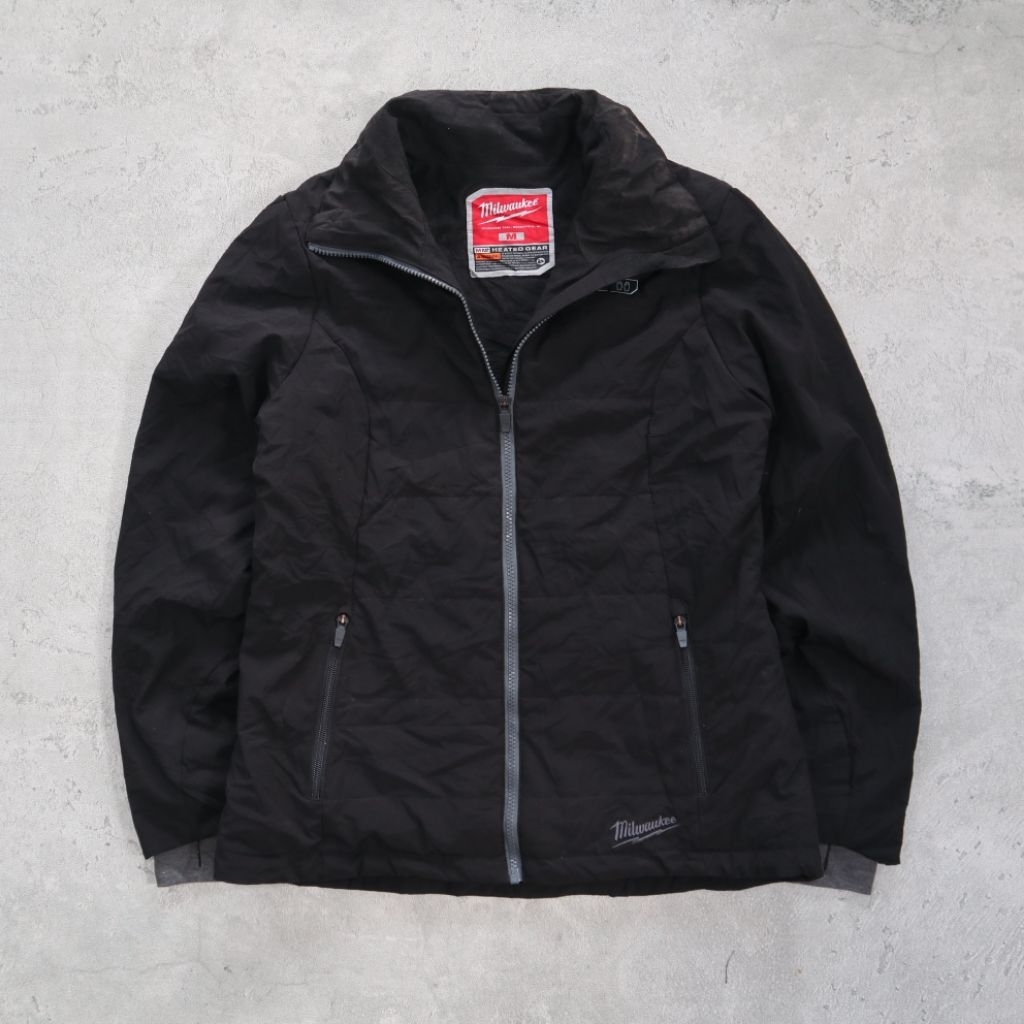JAKET PUFFER WANITA MILWAUKEE HEATED GEAR M12 SIZE M PXL 68X50 CM LD 100 CM