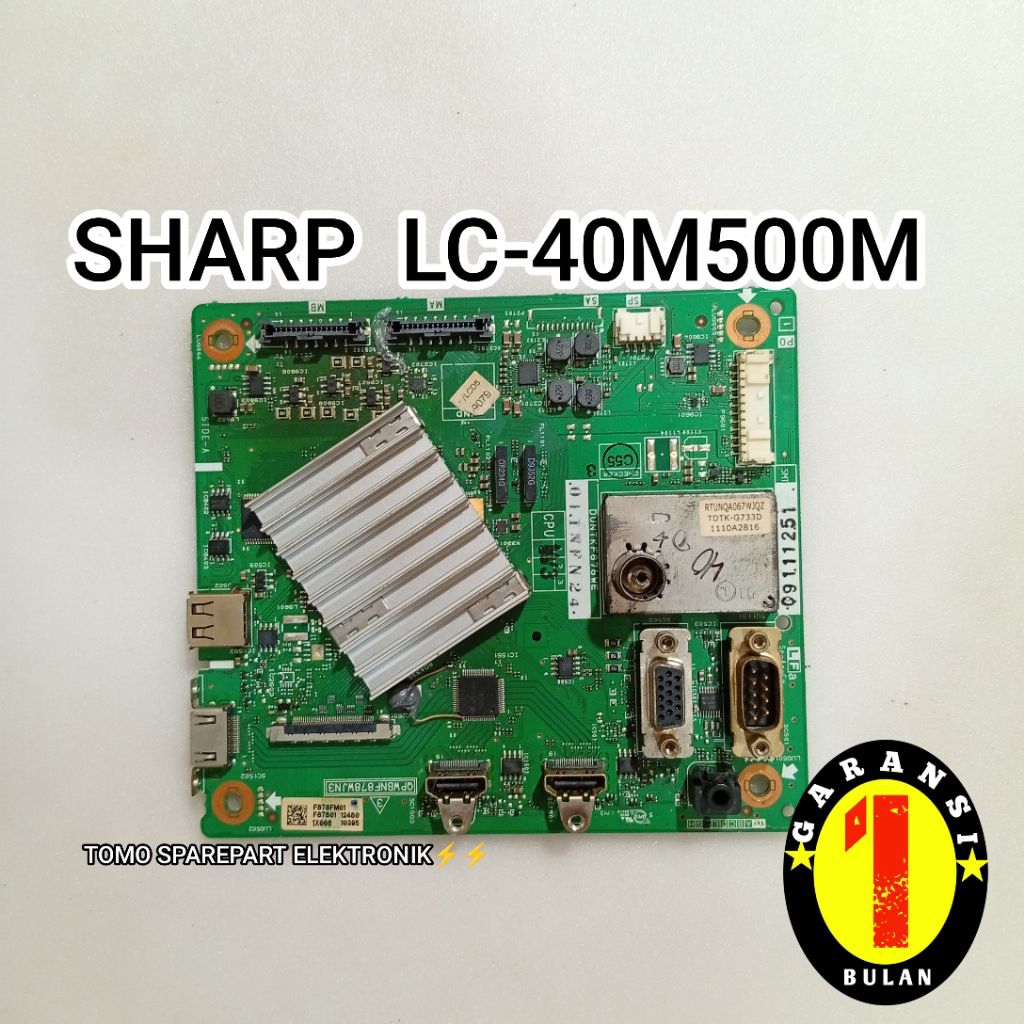 MB - MAINBOARD MESIN TV SHARP LC 40M500M