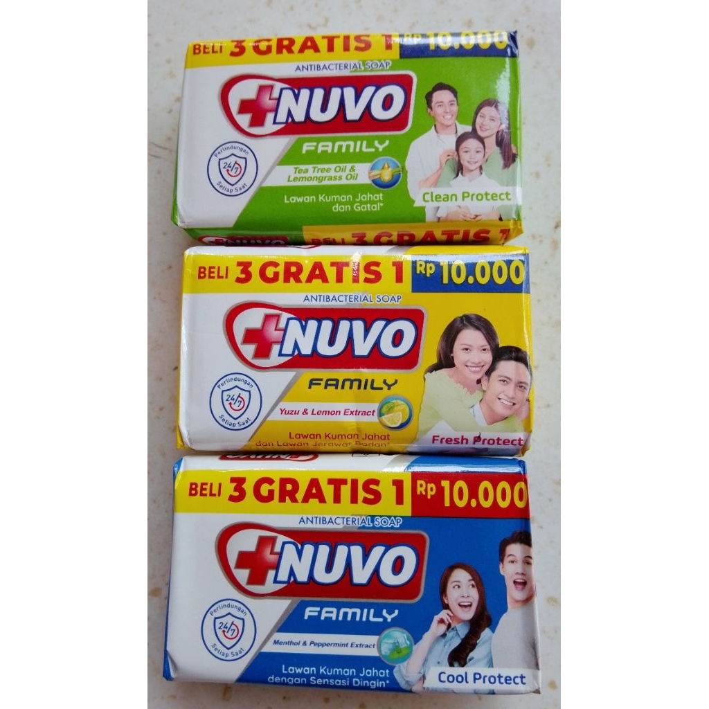sabun nuvo family/sabun batang nuvo/nuvo family/sabun nuvo/sabun mandi/nuvo/sabun/nuvo batang
