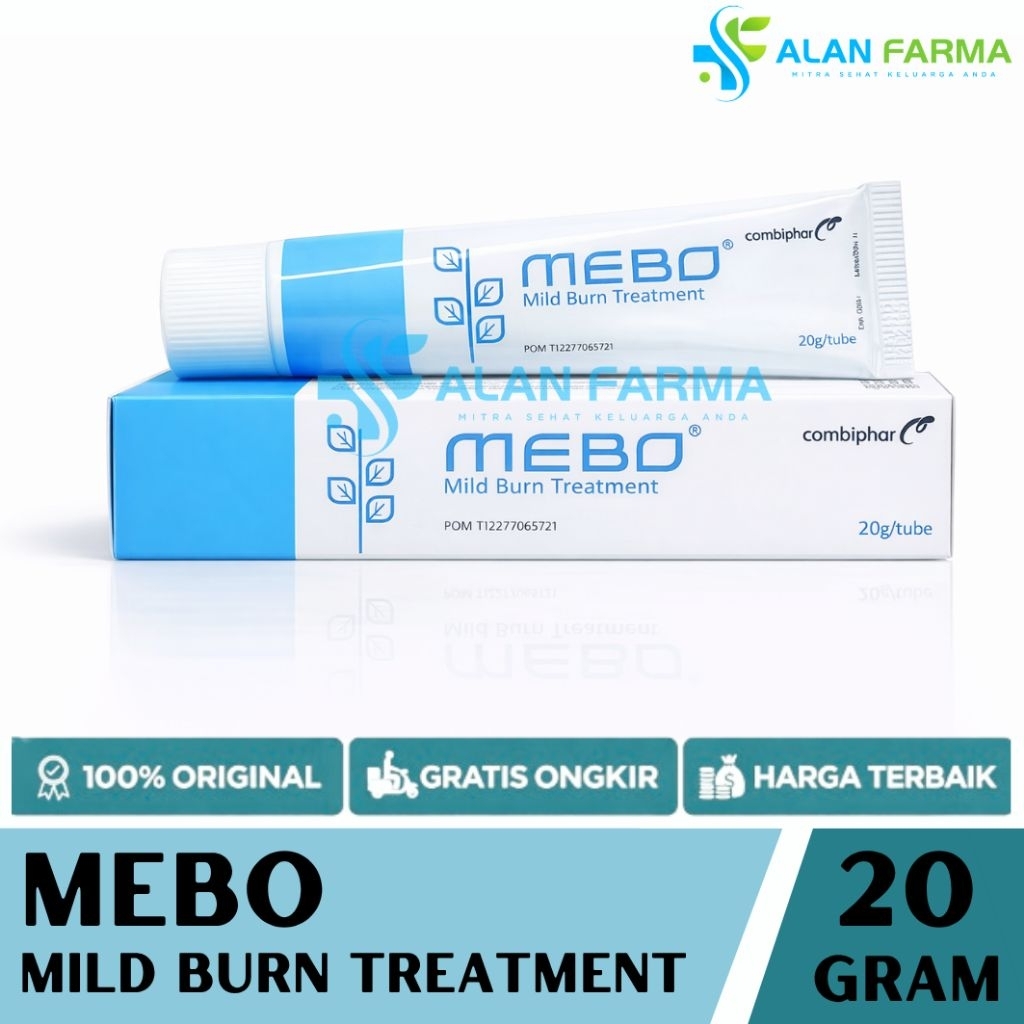 Mebo Cream 20 gram | Mebo Salep Luka Bakar 20 gram | Mebo Krim